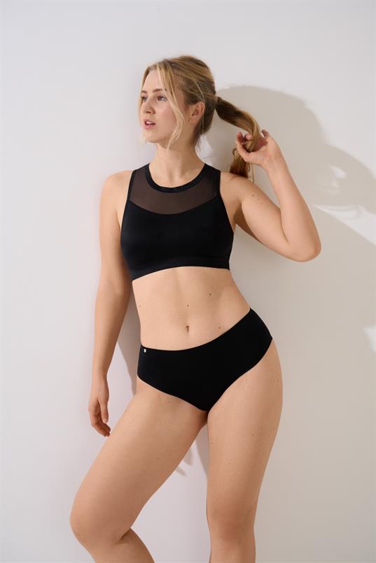 Lisca Lifestyle beugelloze sport top voorgevormd