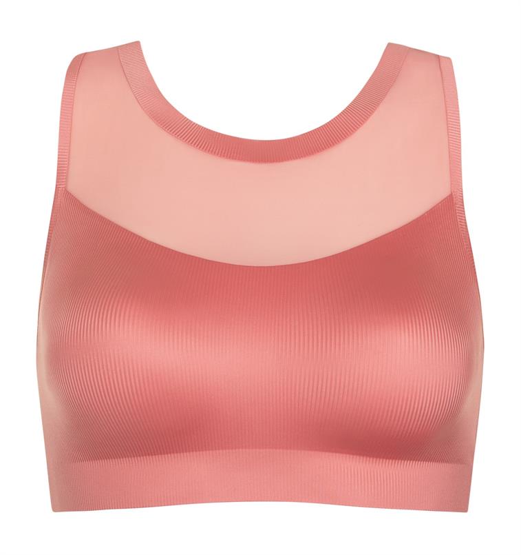 Lisca Lifestyle beugelloze sport top voorgevormd
